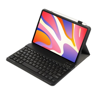 Huawei MatePad SE 11 GIGAPACK Tok álló, bőr hatású FLIP, ceruza tartó, FEKETE