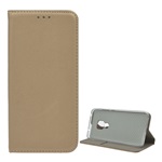 Huawei Mate 20 Gigapack tok álló, bőr hatású FLIP, asztali tartó, ARANY