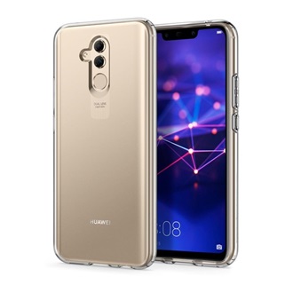 Huawei Mate 20 Lite SPIGEN LIQUID CRYSTAL szilikon telefonvédő ütésállóság, légpárnás sarok, ÁTLÁTSZÓ