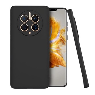 Huawei Mate 50 Pro Gigapack Szilikon telefonvédő matt FEKETE
