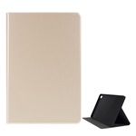 Huawei MediaPad M6 10.8 WIFI Gigapack tok álló, bőr hatású FLIP, prémium, ARANY