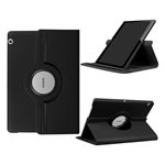 Huawei Mediapad T3 10 WIFI GIGAPACK Tok álló, bőr hatású FLIP, 360°, FEKETE
