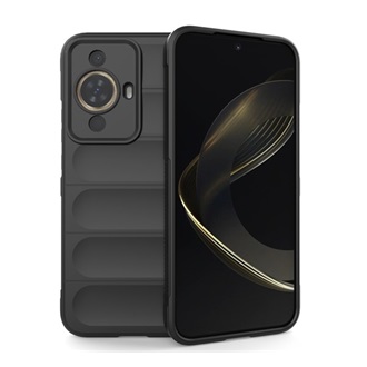Huawei Nova 11 Gigapack szilikon telefonvédő ütésállóság, 3D, FEKETE