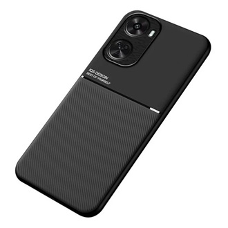 Huawei Nova 12 SE 4G Gigapack Szilikon telefonvédő ütésállóság, csíkos, FEKETE