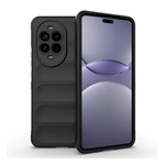 Huawei Nova 13 Pro GIGAPACK Szilikon telefonvédő ütésállóság, 3D, FEKETE