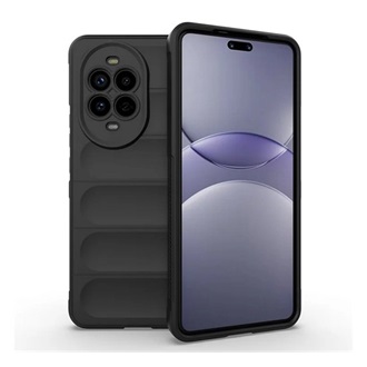 Huawei Nova 13 Pro GIGAPACK Szilikon telefonvédő ütésállóság, 3D, FEKETE
