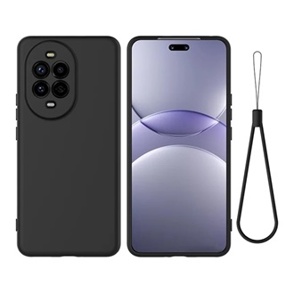 Huawei Nova 14 Pro GIGAPACK Szilikon telefonvédő matt, prémium + kézpánt, FEKETE