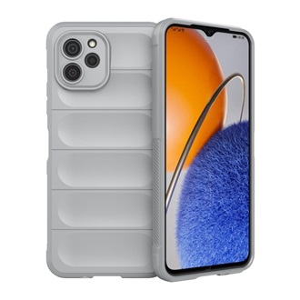 Huawei Nova Y61 Gigapack szilikon telefonvédő ütésállóság, 3D, VILÁGOSSZÜRKE