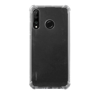 Huawei P30 Lite Gigapack szilikon telefonvédő ütésállóság, légpárnás sarok, ÁTLÁTSZÓ