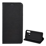 Huawei P30 Lite Gigapack tok álló, bőr hatású FLIP, asztali tartó, FEKETE