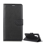 Huawei P30 Pro Gigapack Tok álló, bőr hatású FLIP, prémium, FEKETE