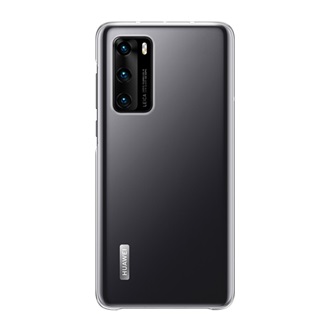 Huawei P40 HUAWEI műanyag telefonvédő ÁTLÁTSZÓ