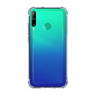 Huawei P40 Lite E Gigapack Szilikon telefonvédő ütésállóság, légpárnás sarok, ÁTLÁTSZÓ