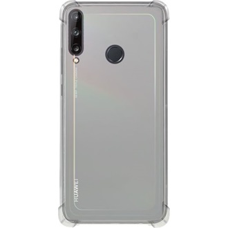 Huawei P40 Lite E ROAR JELLY ARMOR szilikon telefonvédő ütésállóság, légpárnás sarok, ÁTLÁTSZÓ