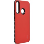 Huawei P40 Lite E ROAR RICO ARMOR szilikon telefonvédő ütésállóság, matt, PIROS