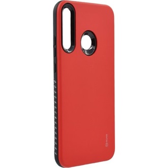Huawei P40 Lite E ROAR RICO ARMOR szilikon telefonvédő ütésállóság, matt, PIROS