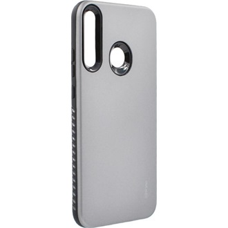 Huawei P40 Lite E ROAR RICO ARMOR szilikon telefonvédő ütésállóság, matt, SZÜRKE