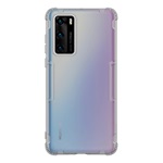 Huawei P40 NILLKIN NATURE szilikon telefonvédő ütésállóság, ultravékony, SZÜRKE
