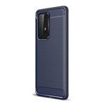 Huawei P40 Pro 5G Gigapack szilikon telefonvédő ütésállóság, karbon minta, SÖTÉTKÉK