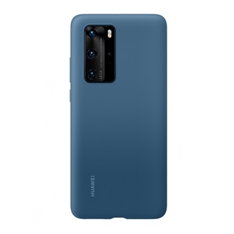 Huawei P40 Pro 5G HUAWEI szilikon telefonvédő SÖTÉTKÉK