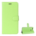 Huawei P9 Lite Mini Gigapack tok álló, bőr hatású FLIP, prémium, VILÁGOSZÖLD