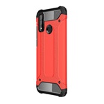 Huawei P Smart (2020) Gigapack Defender szilikon telefonvédő ütésállóság, fémhatás, PIROS