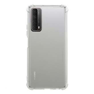 Huawei P Smart (2021) Gigapack szilikon telefonvédő ütésállóság, légpárnás sarok, ÁTLÁTSZÓ