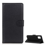 Huawei P Smart (2021) Gigapack tok álló, bőr hatású FLIP, prémium, FEKETE