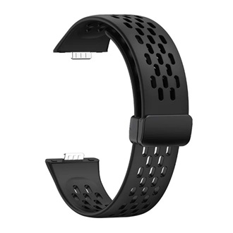 Huawei Watch Fit 3 Gigapack Pótszíj egyedi méret, légáteresztő, FEKETE