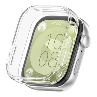 Huawei Watch Fit 3 Gigapack Szilikon keret BUMPER, ütésálló, ÁTLÁTSZÓ