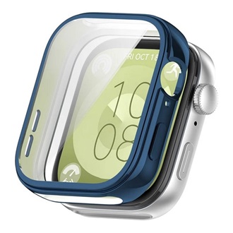 Huawei Watch Fit 3 Gigapack Szilikon keret BUMPER, ütésálló, SÖTÉTKÉK