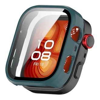 Huawei Watch Fit 4 Pro GIGAPACK Szilikon keret BUMPER, ütésálló, SÖTÉTZÖLD