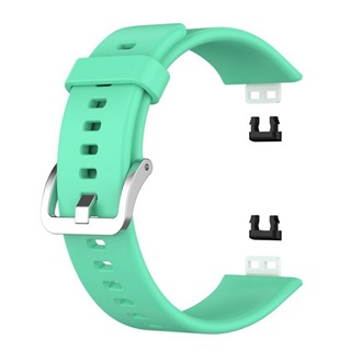Huawei Watch Fit Gigapack Pótszíj egyedi méret, szilikon, MENTAZÖLD