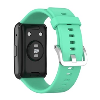 Huawei Watch Fit Gigapack Pótszíj egyedi méret, szilikon, MENTAZÖLD