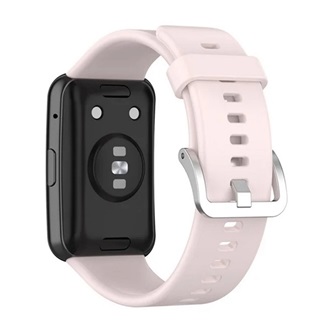 Huawei Watch Fit Gigapack pótszíj egyedi méret, fém csat, RÓZSASZÍN