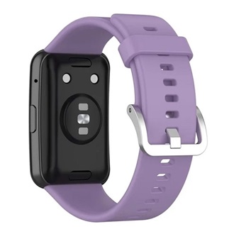 Huawei Watch Fit Gigapack pótszíj egyedi méret, szilikon, LILA