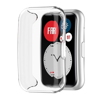 Huawei Watch Fit Gigapack szilikon tok ÁTLÁTSZÓ