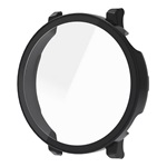 Huawei Watch GT 5 46mm Gigapack Műanyag keret BUMPER, ütésállóság + kijelzővédő üveg, FEKETE