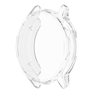 Huawei Watch GT Runner 2 GIGAPACK Műanyag keret BUMPER, ütésállóság + kijelzővédő üveg, ÁTLÁTSZÓ