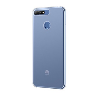 Huawei Y6 Prime (2018) HUAWEI műanyag telefonvédő ÁTLÁTSZÓ