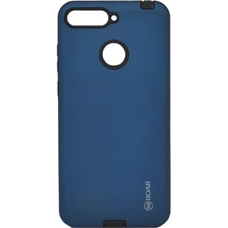 Huawei Y6 Prime (2018) ROAR RICO ARMOR szilikon telefonvédő ütésállóság, matt, SÖTÉTKÉK