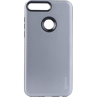 Huawei Y6 Prime (2018) ROAR RICO ARMOR szilikon telefonvédő ütésállóság, matt, SZÜRKE