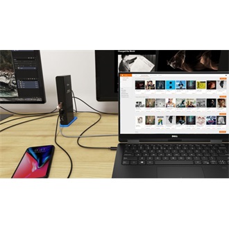 I-TEC USB 3.0/USB-C Dual HDMI Docking Station 2x HDMI 1x GLAN 2x USB 3.0 4x USB 2.0 1x Audio 1x Mic USB 3.0 Kabel with U