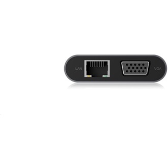 Raidsonic ICY BOX DockingStation 10-in-1 USB-C dokkoló szürke