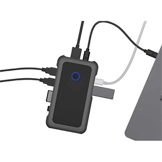 Raidsonic ICY BOX DockingStation 8-in-1 M.2 NVME USB-C dokkoló