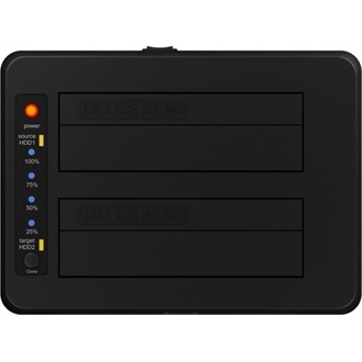 Raidsonic ICY BOX CloneStation 2.5/3.5" SATA3 USB3.0 dokkoló fekete