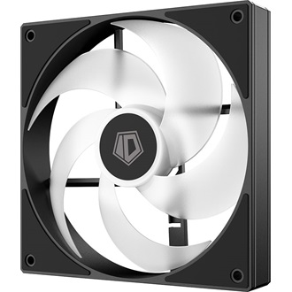 ID-Cooling AS-140-ARGB-W rendszerhűtő ventilátor fekete