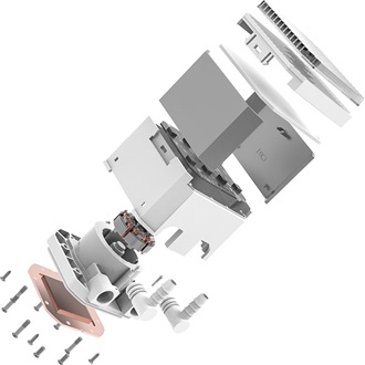 ID-Cooling DX240 MAX WHITE processzor vízhűtő fehér