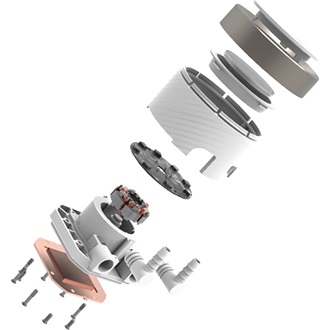 ID-Cooling FX240 INF WHITE processzor vízhűtő fehér
