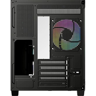 ID-Cooling View 500 ARGB táp nélküli ablakos MT Mini Tower számítógépház fekete